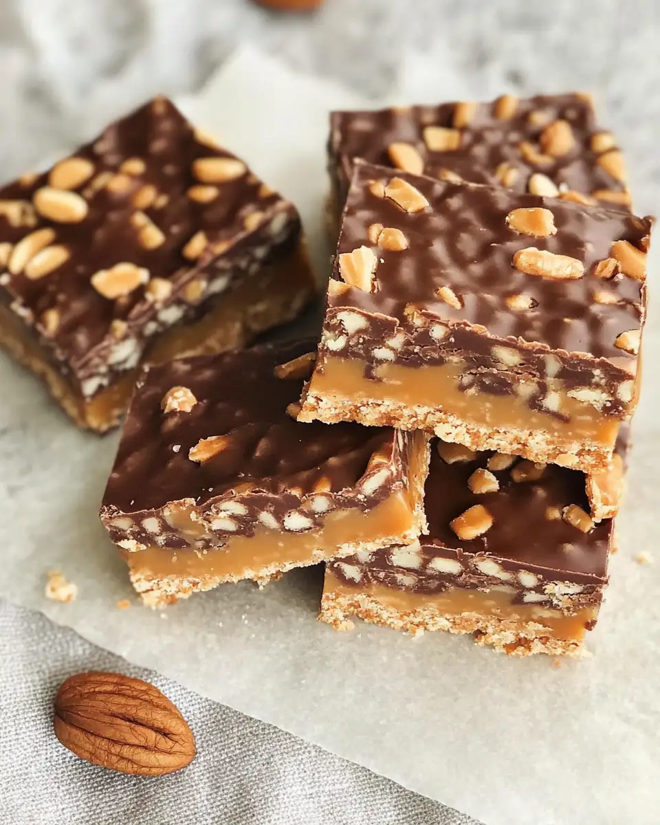 Irresistibly Delicious Easy Turtle Bars for Effortless Indulgence - Featured Image