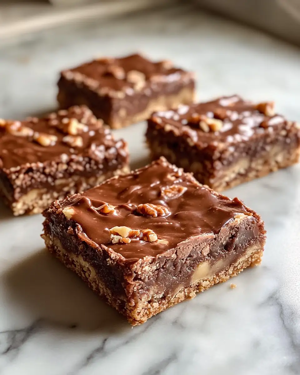 Final dish - Irresistibly Delicious Easy Turtle Bars for Effortless Indulgence