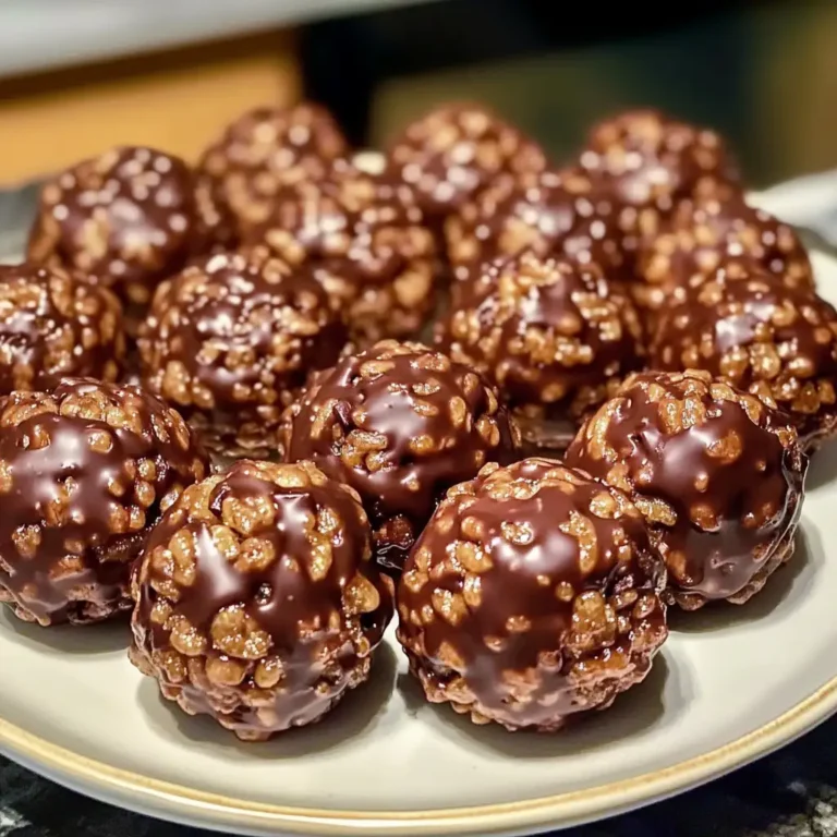 Festive Christmas Chocolate Rice Krispie Balls You'll Love - Featured Image