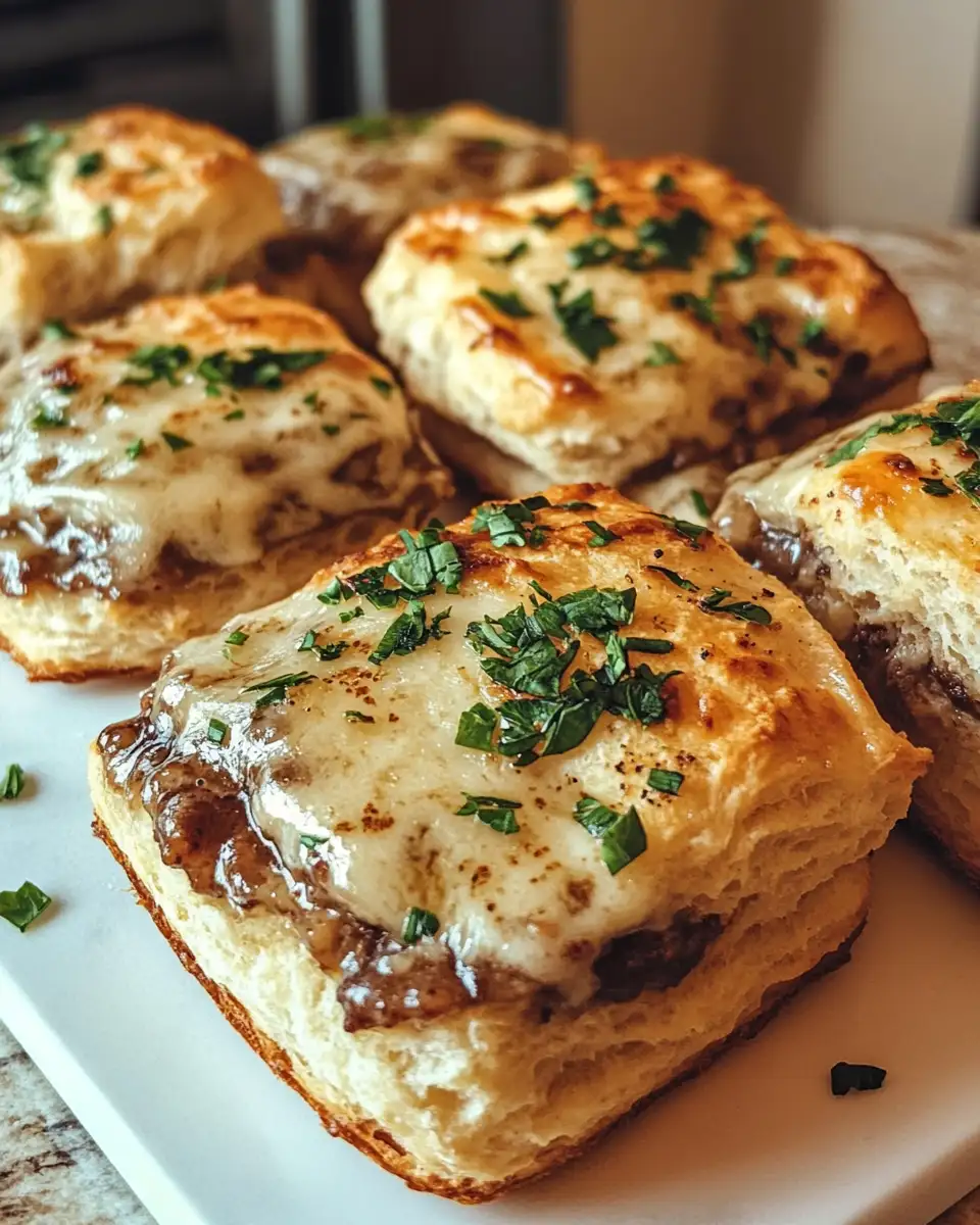 Final dish - Savory Delights: French Dip Biscuits from Naomi's Recipes
