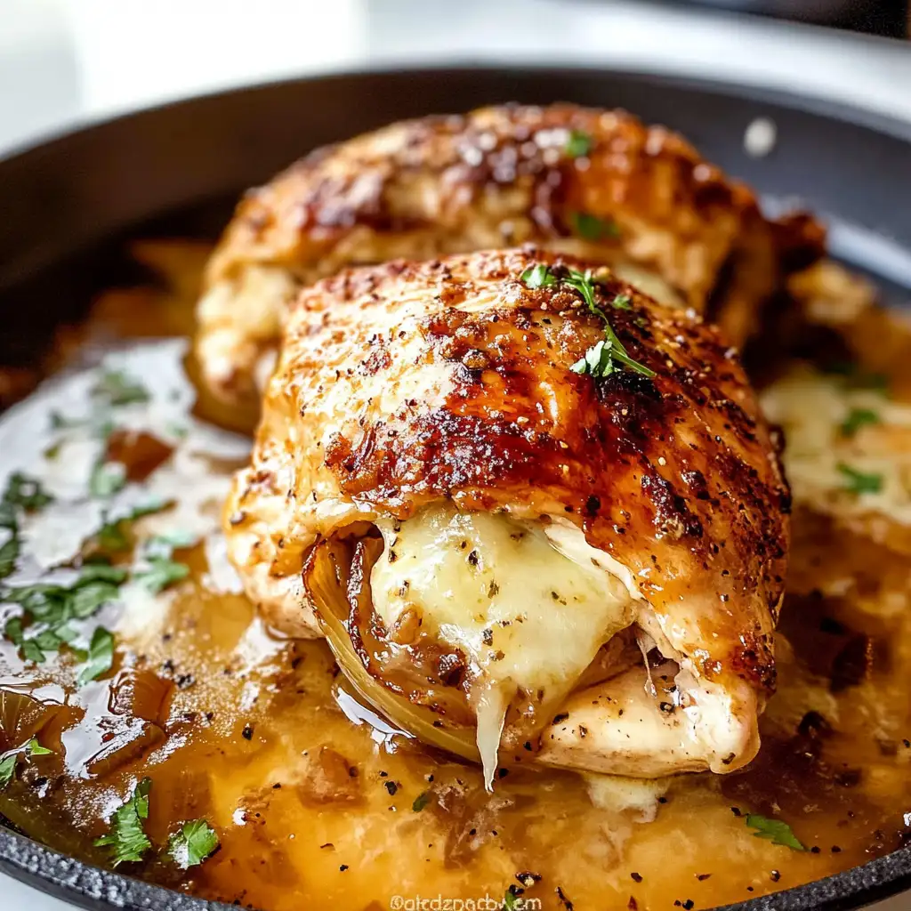Irresistibly Savory: French Onion Stuffed Chicken Delight - Featured Image