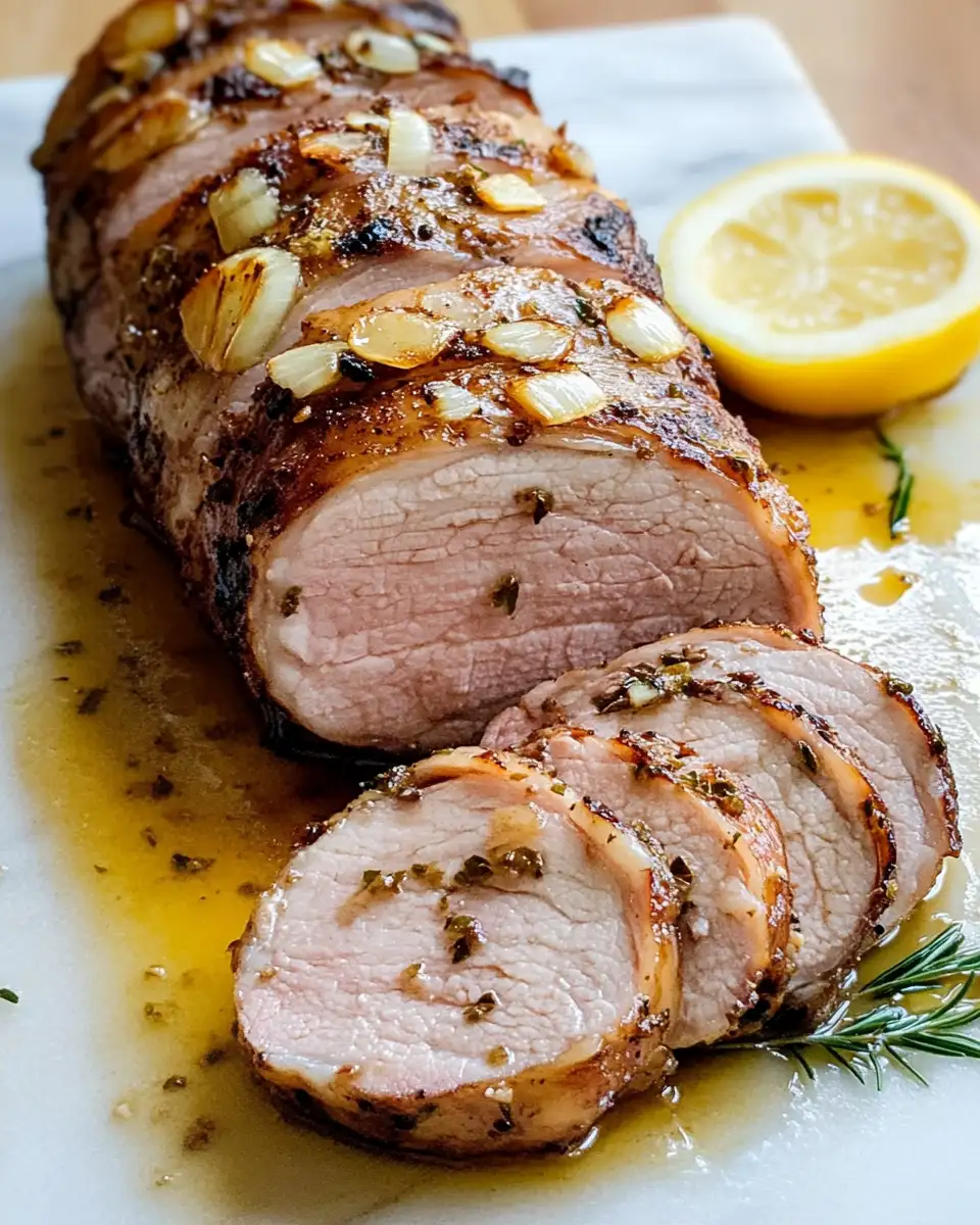 Savor the Flavor: Irresistible Garlic Tuscan Pork Tenderloin Recipe - Featured Image