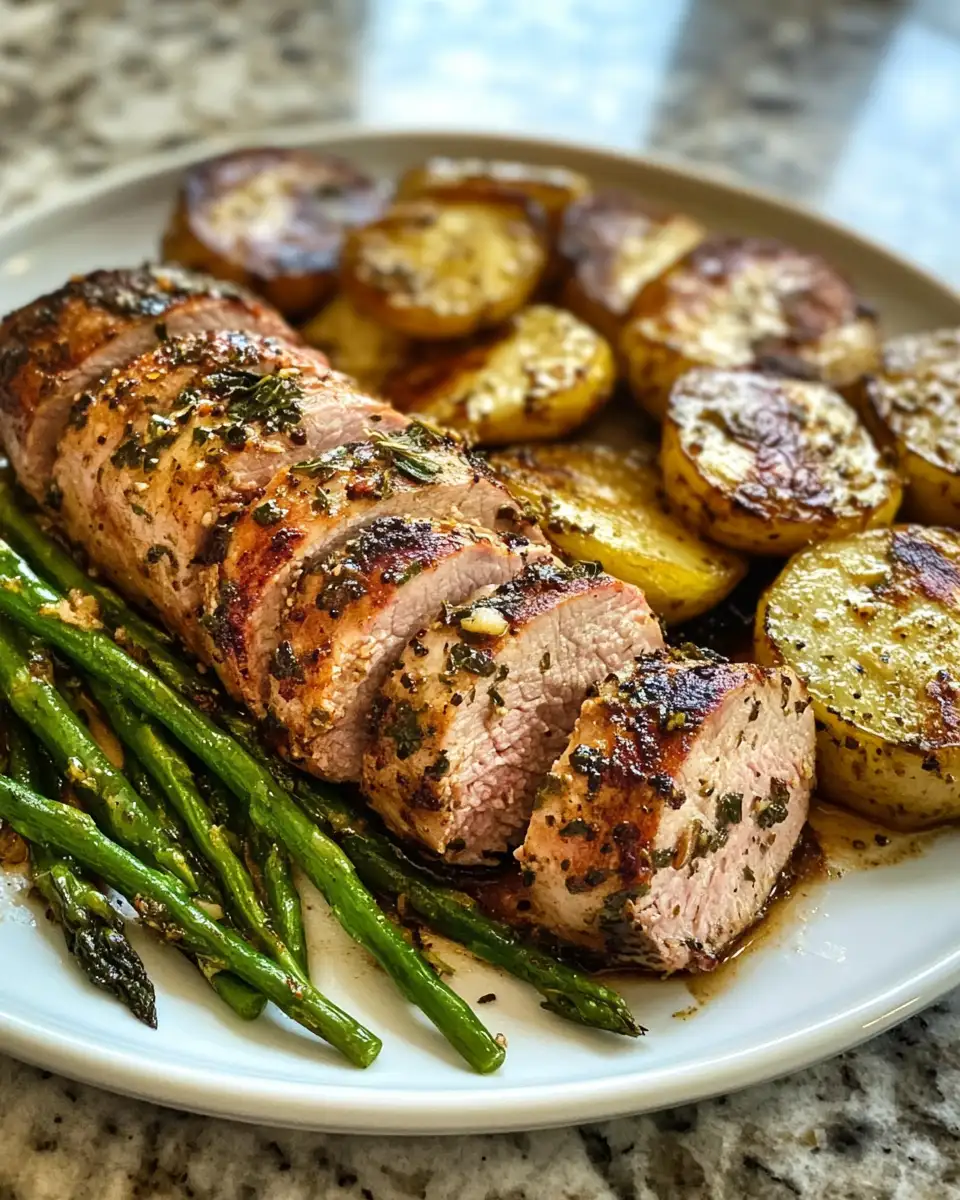 Final dish - Savor the Flavor: Irresistible Garlic Tuscan Pork Tenderloin Recipe