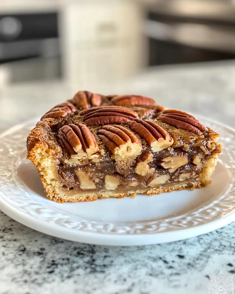 Indulge in Decadence with Irresistible Gooey Butter Pecan Cake 6 Final dish - Indulge in Decadence with Irresistible Gooey Butter Pecan Cake