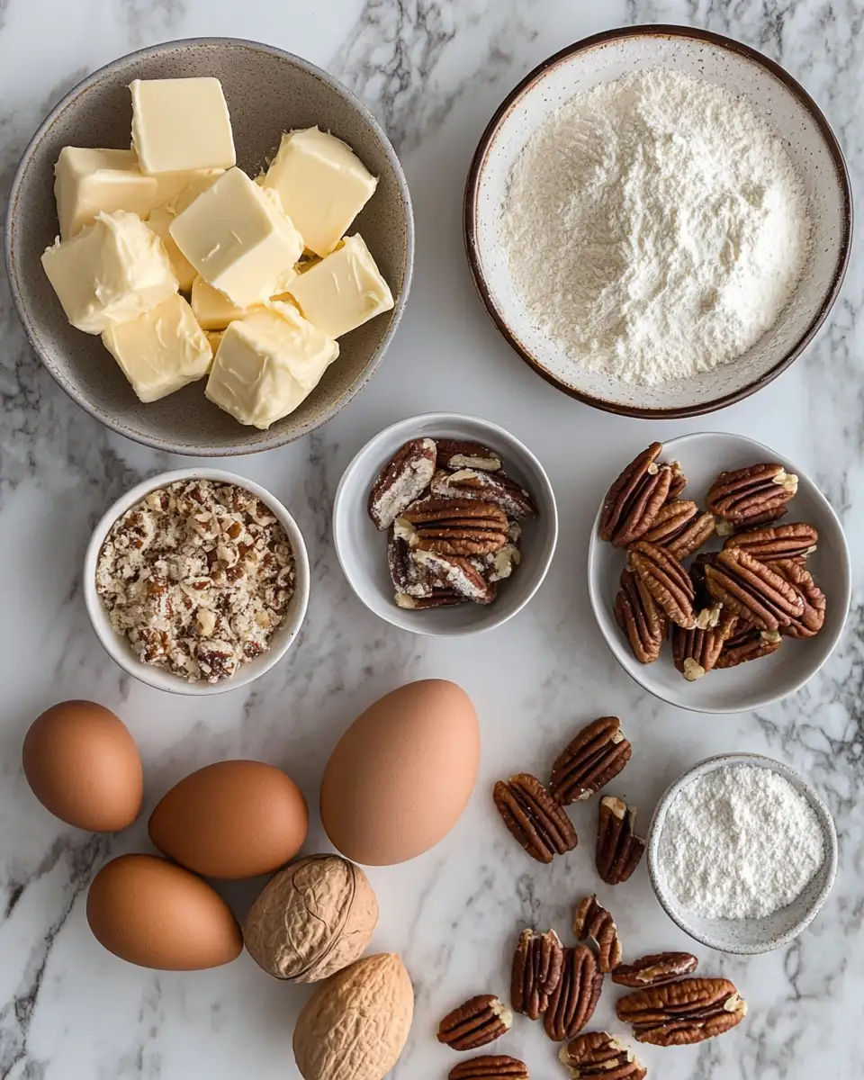 Indulge in Decadence with Irresistible Gooey Butter Pecan Cake 4 Ingredients for Indulge in Decadence with Irresistible Gooey Butter Pecan Cake