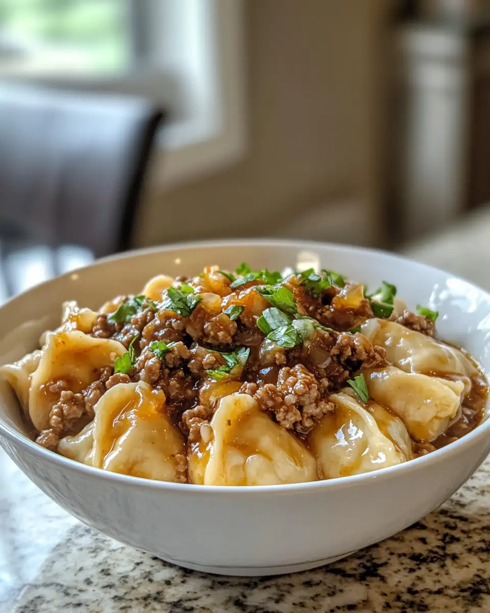 Savor the Flavor: Irresistible Ground Beef and Dumplings Delight 6 Final dish - Savor the Flavor: Irresistible Ground Beef and Dumplings Delight