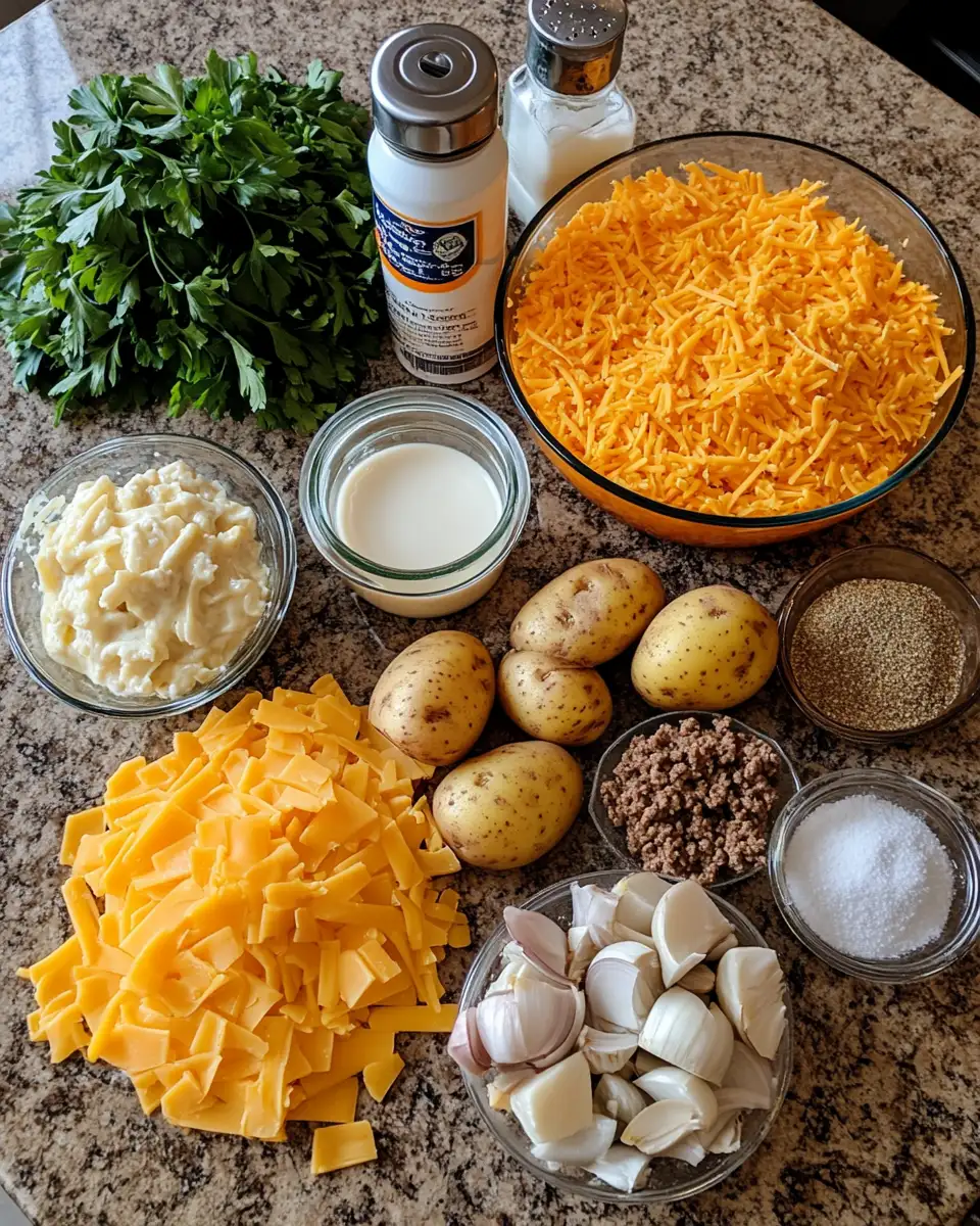 Rustic Comfort: Hobo Casserole Ground Beef and Potato Bake 4 Ingredients for Rustic Comfort: Hobo Casserole Ground Beef and Potato Bake