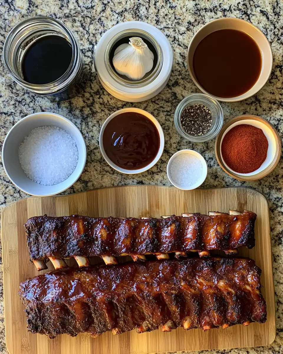 Ingredients for Mastering Melt-in-Your-Mouth Ribs: The Ultimate Guide to Tender Oven-Baked Perfection
