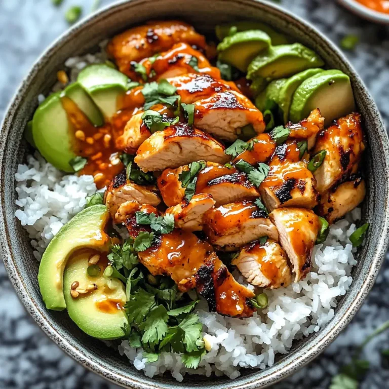 Irresistible Spicy Honey-Ginger Chicken Bowls Meet Creamy Yum Yum Sauce Delight - Featured Image
