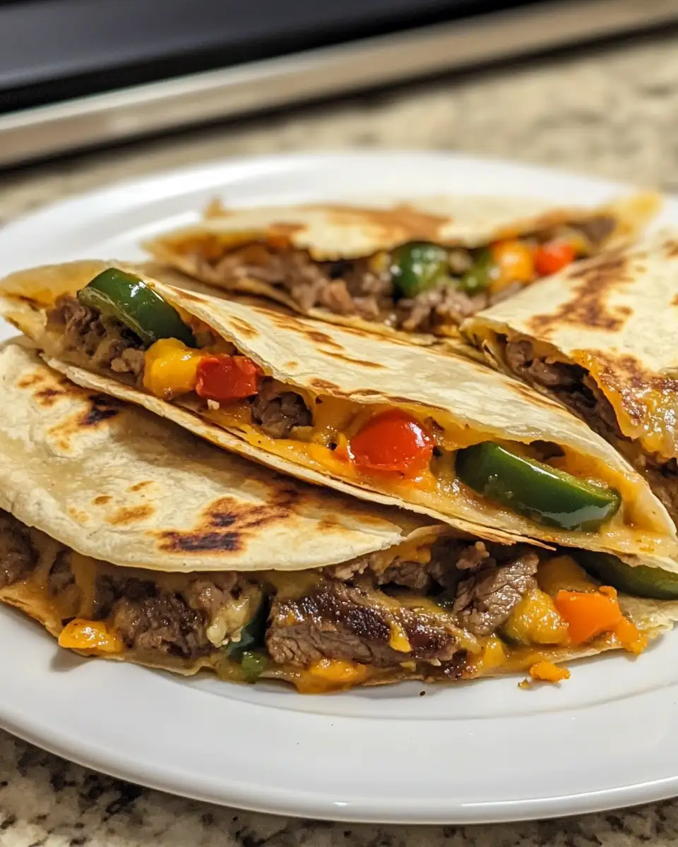 Spice Up Your Taste Buds with Jalapeno Popper Steak Quesadillas 6 Final dish - Spice Up Your Taste Buds with Jalapeno Popper Steak Quesadillas