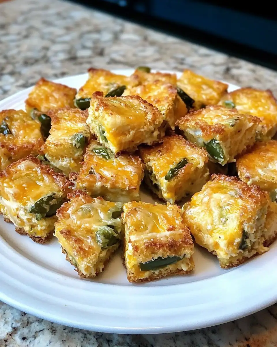 Spice Up Your Snack Game with Jalapeño Cheese Squares - Featured Image