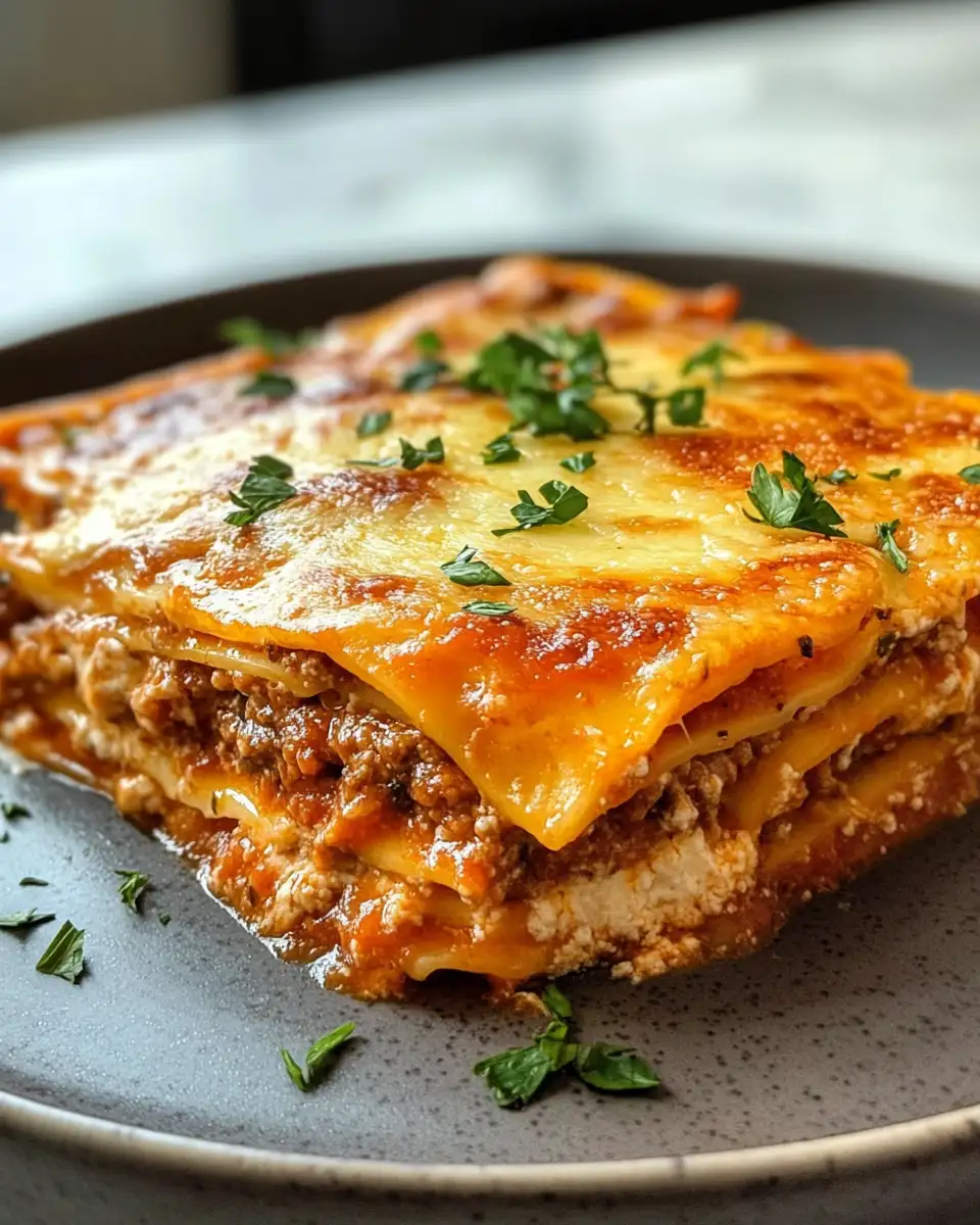 Layers of Flavor: Discover the Ultimate Keto Lasagne Recipe 6 Final dish - Layers of Flavor: Discover the Ultimate Keto Lasagne Recipe