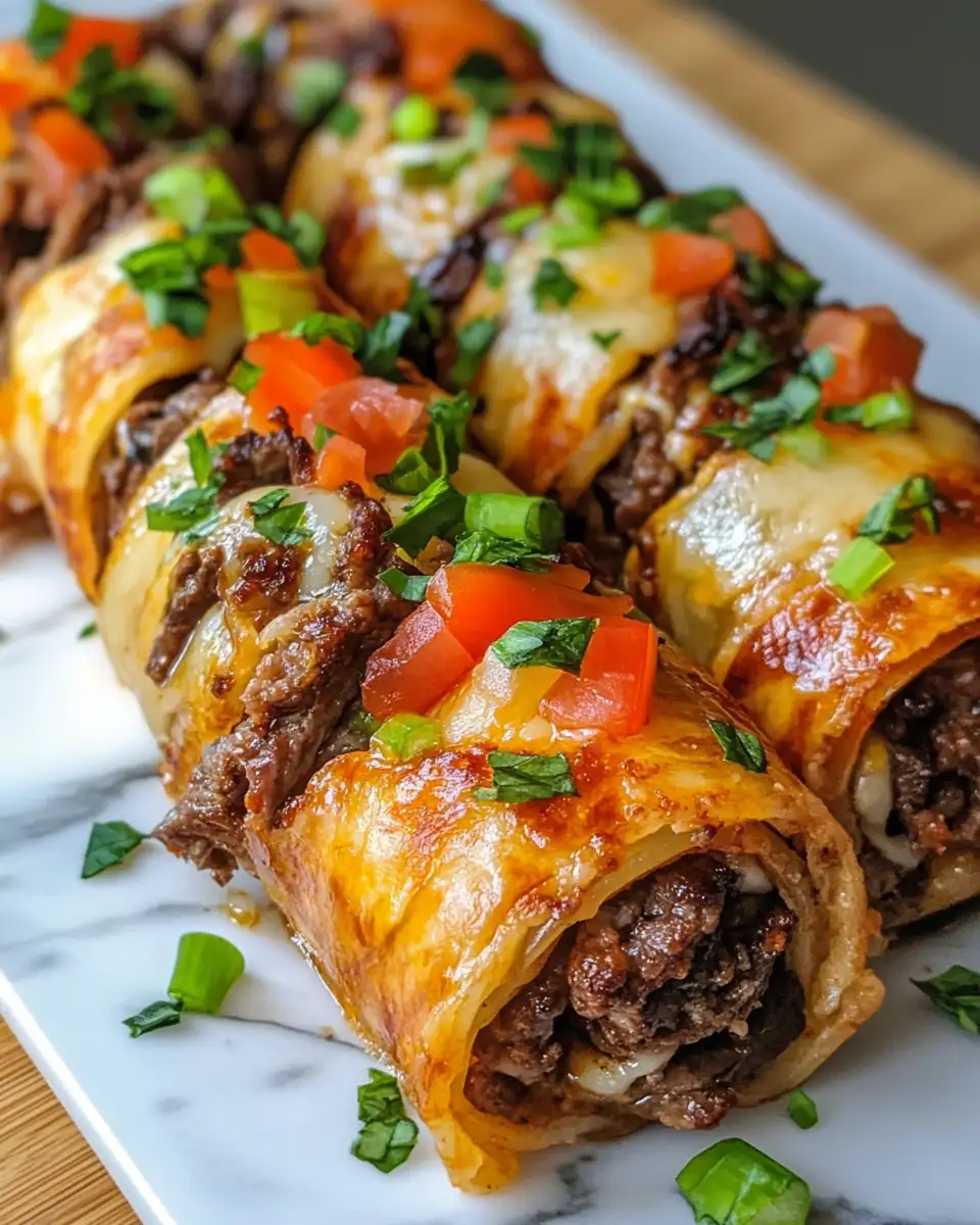 Unroll Deliciousness with Keto Philly Cheesesteak Roll Ups 6 Final dish - Unroll Deliciousness with Keto Philly Cheesesteak Roll Ups