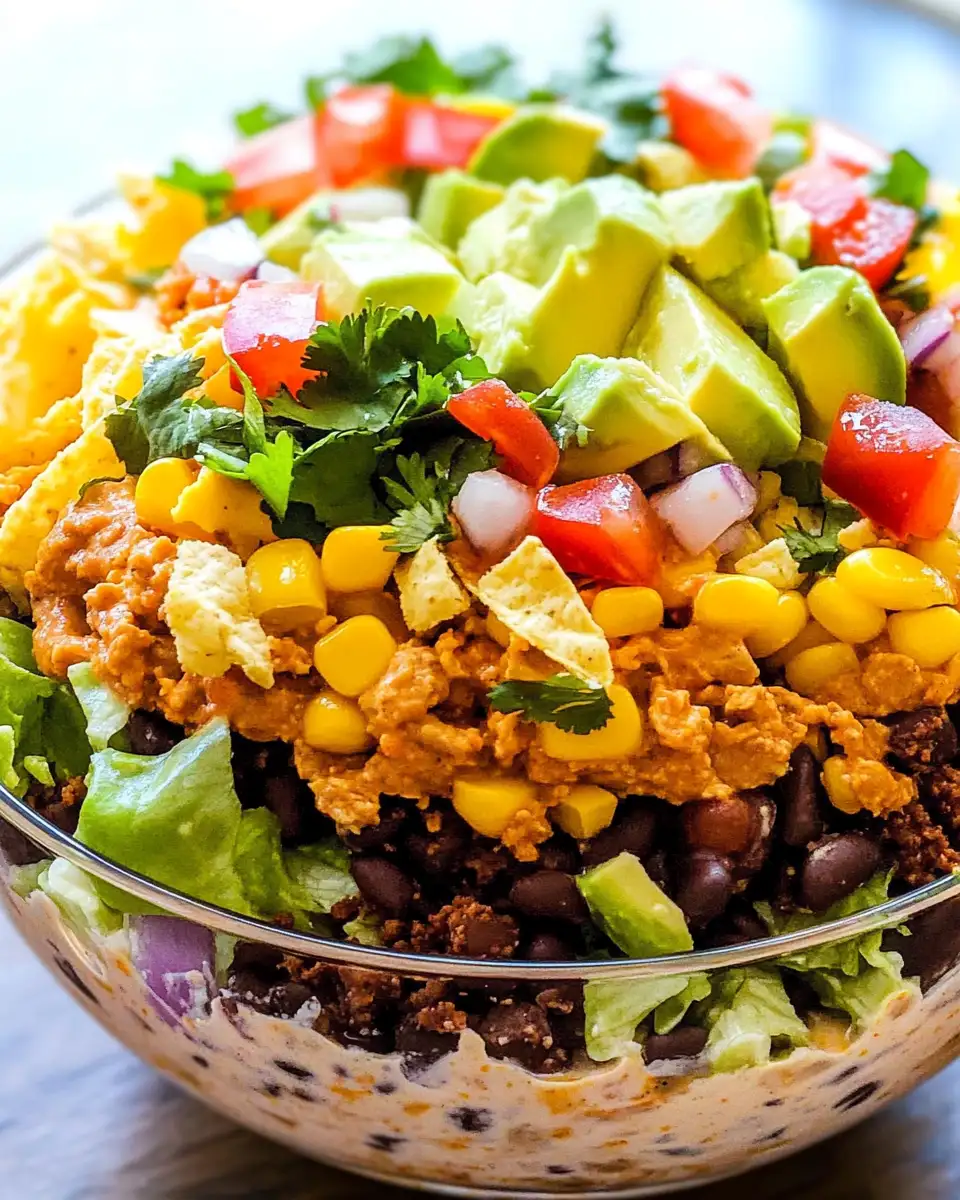 Ultimate Layered Taco Salad: A Fiesta in Every Bite - Featured Image