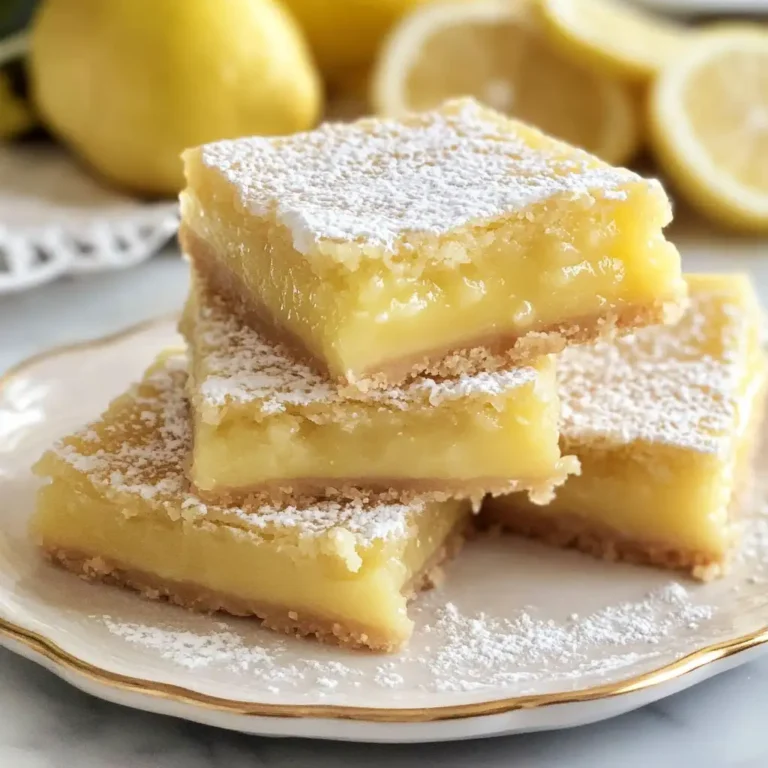 Zesty Delight: Discover the Ultimate Lemon Bars Recipe - Featured Image