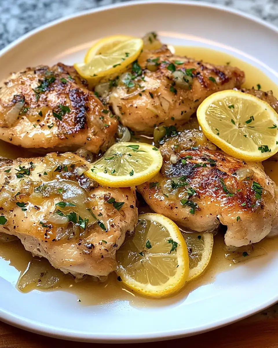 Zesty Lemon Shallot Chicken: A Flavorful Twist for Your Dinner Table - Featured Image