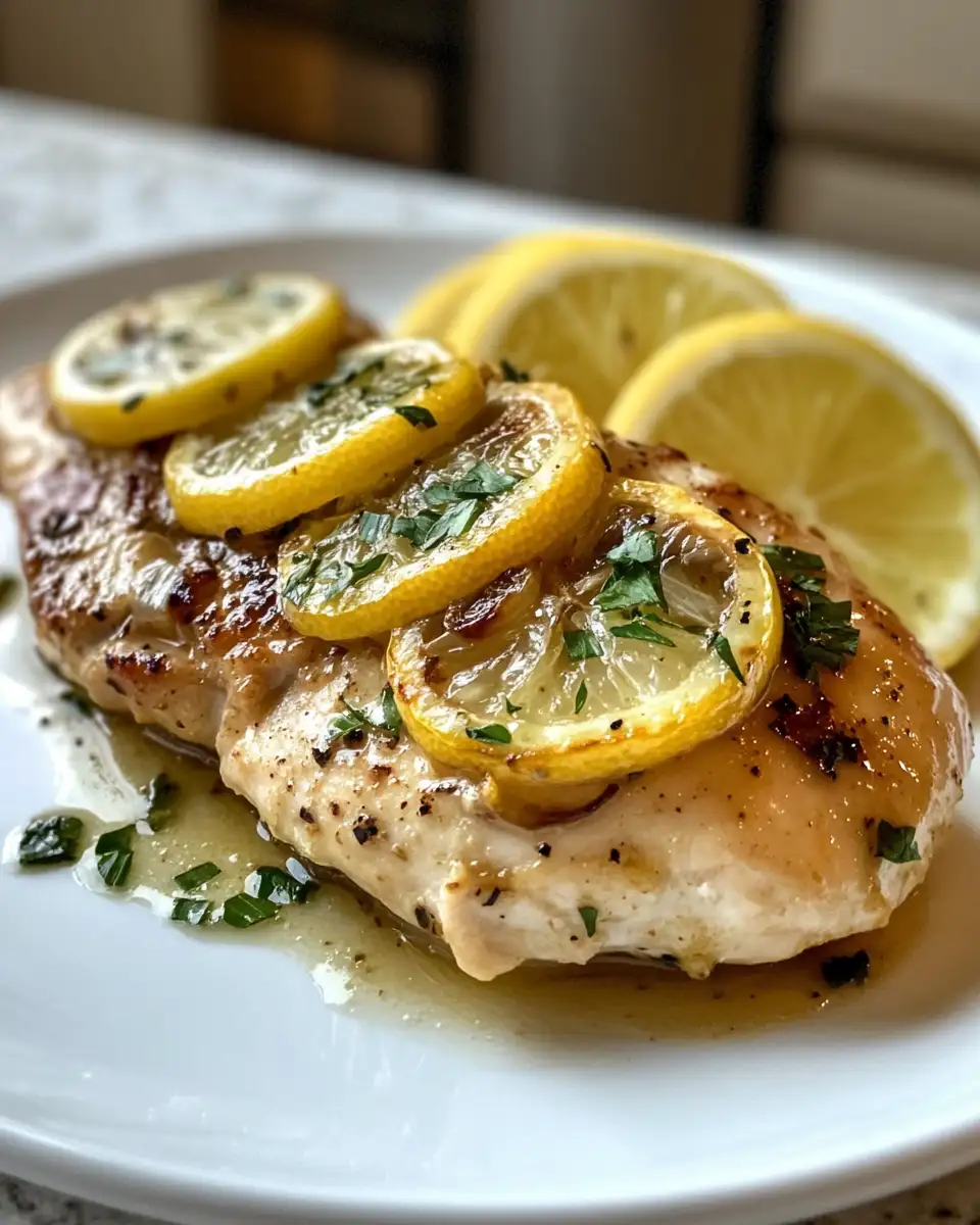 Zesty Lemon Shallot Chicken: A Flavorful Twist on a Classic Dish 6 Final dish - Zesty Lemon Shallot Chicken: A Flavorful Twist on a Classic Dish