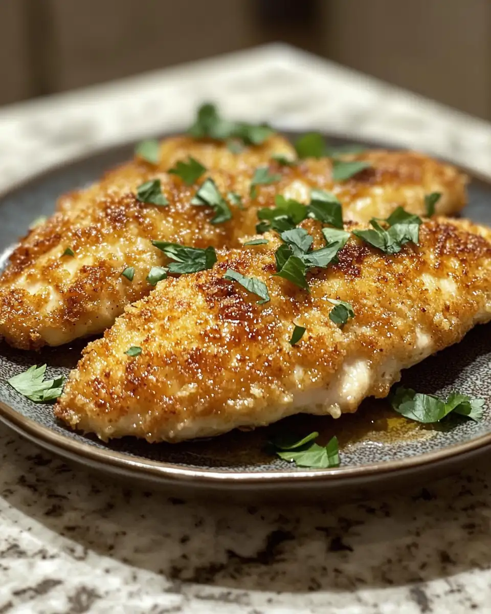 Final dish - Savor the Flavor: Discover the Secret to Longhorn Parmesan Crusted Chicken