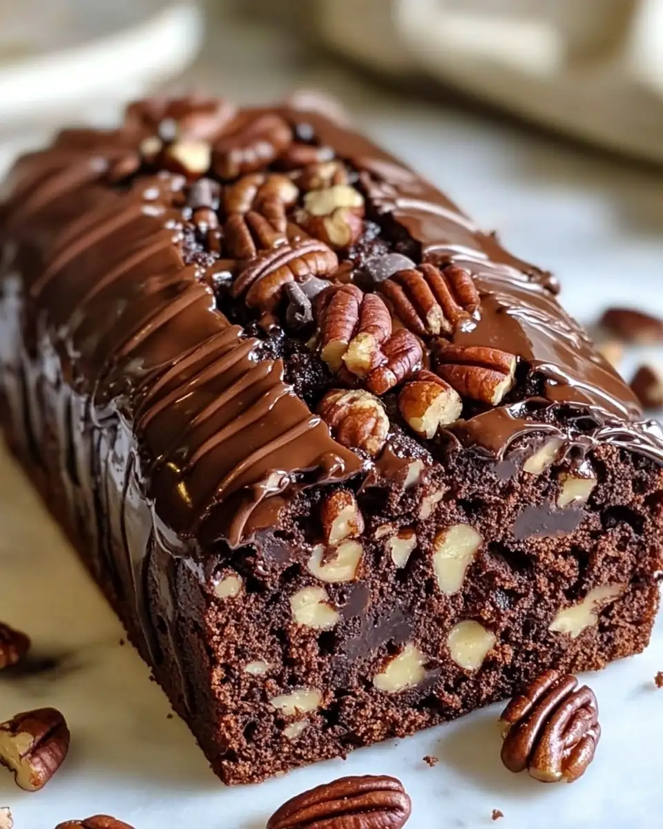Irresistible Indulgence: Discover the Luscious Chocolate Pecan Loaf - Featured Image