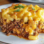 Ultimate Comfort: Mac and Cheese Meatloaf Casserole Magic - Featured Image