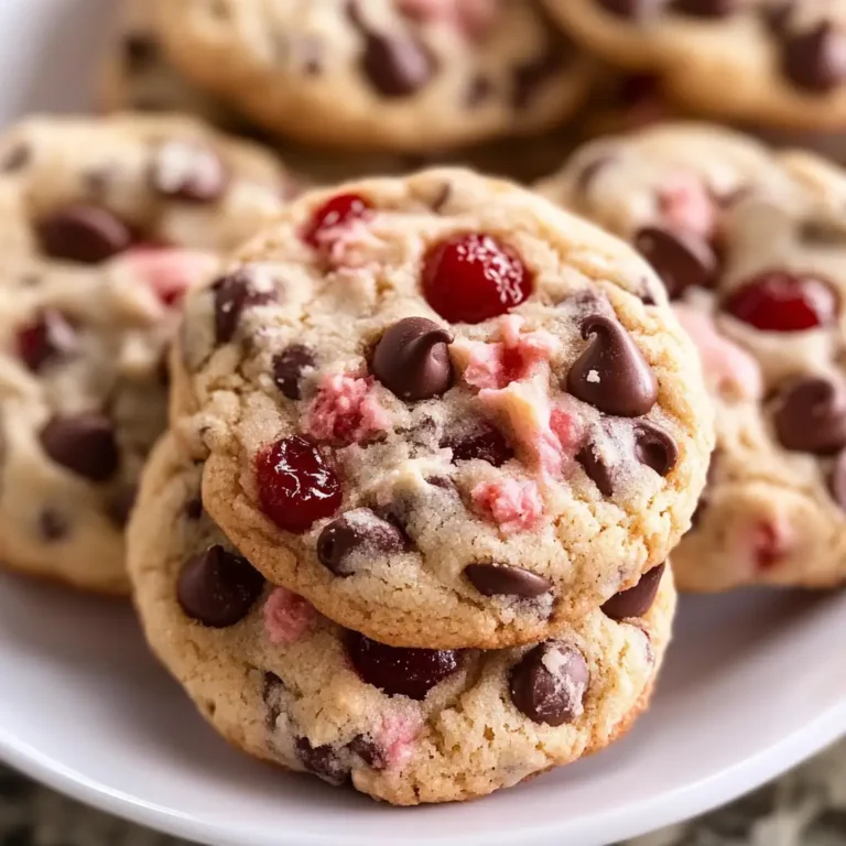 Irresistibly Sweet: Maraschino Cherry Chocolate Chip Cookies to Delight Your Taste Buds - Featured Image