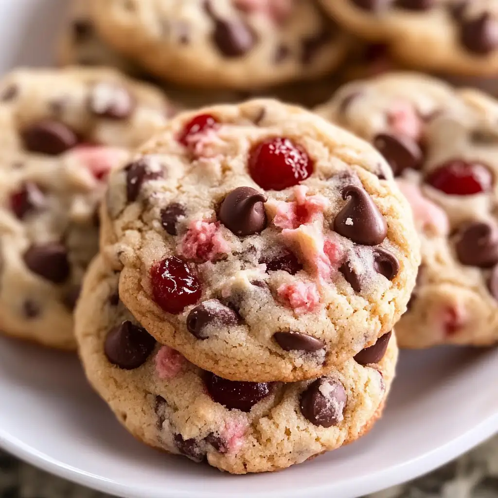 Irresistibly Sweet: Maraschino Cherry Chocolate Chip Cookies to Delight Your Taste Buds - Featured Image