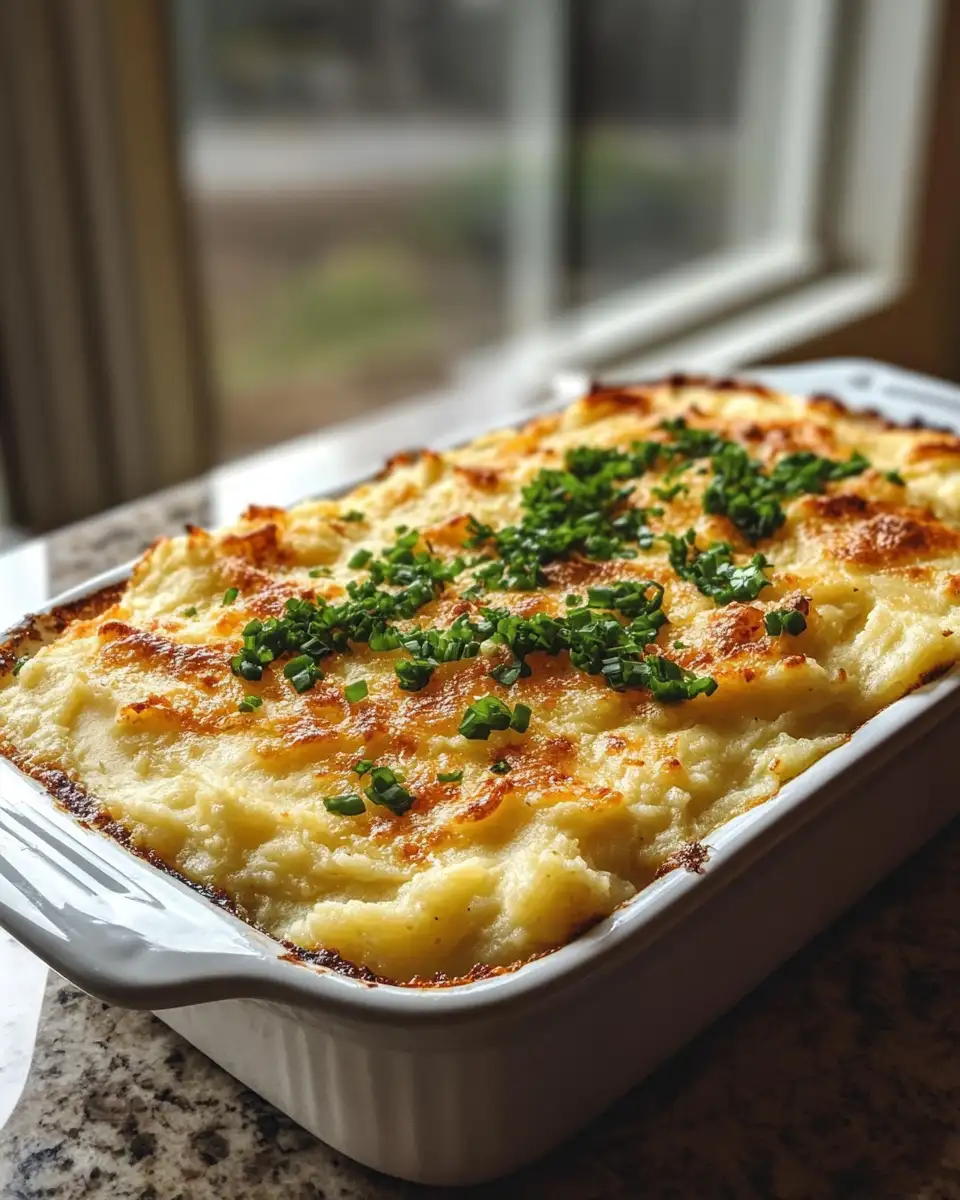 Ultimate Comfort: Mashed Potato Casserole Delight 6 Final dish - Ultimate Comfort: Mashed Potato Casserole Delight
