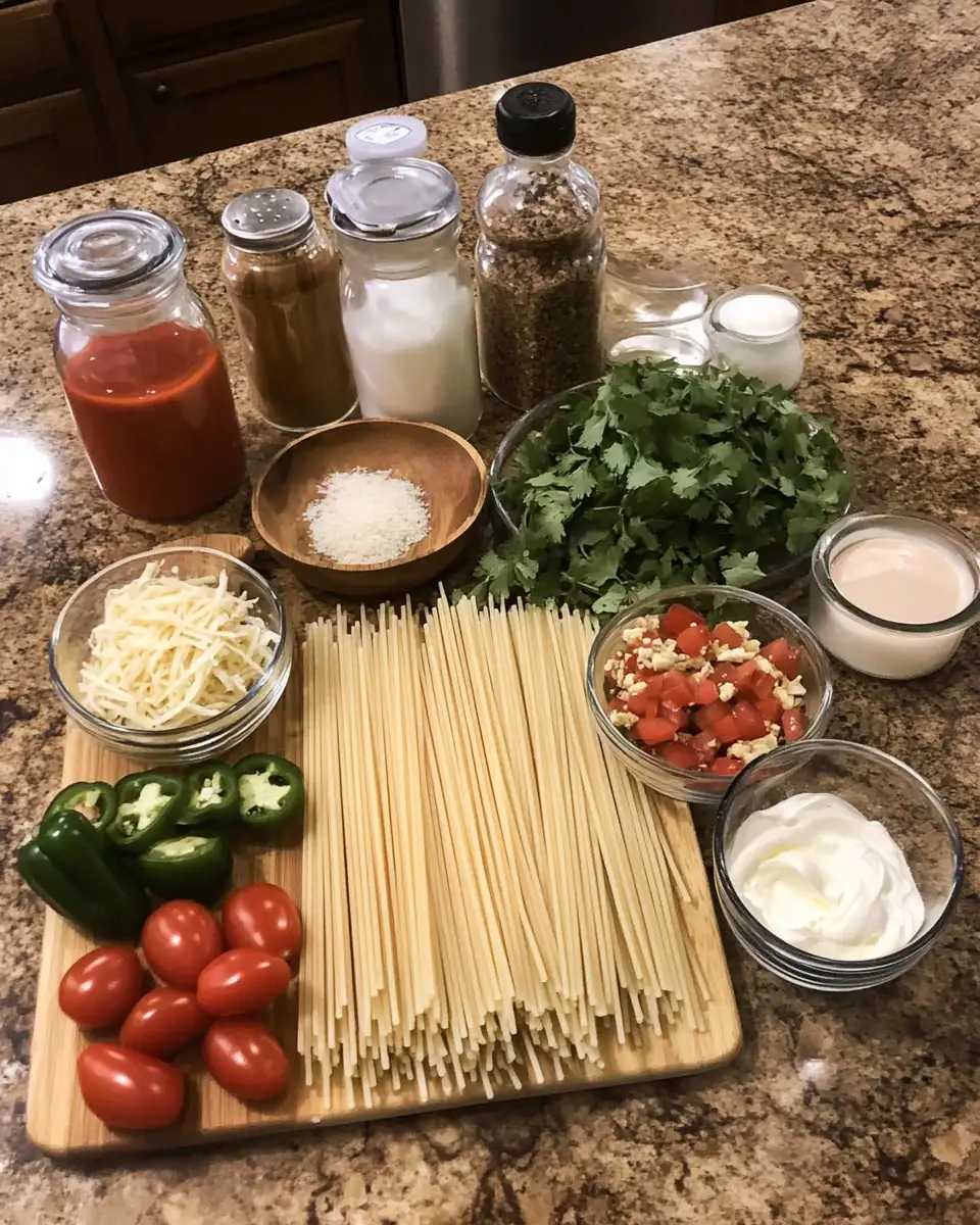 Ingredients for Monterey Chicken Spaghetti: A Flavorful Twist on a Classic Dish