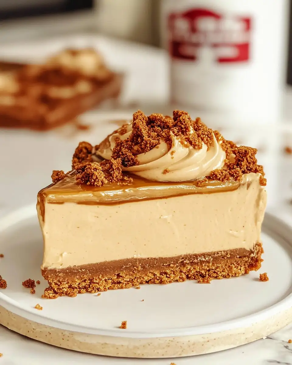 Indulge in Bliss: The Ultimate No Bake Biscoff Cheesecake Recipe - Featured Image