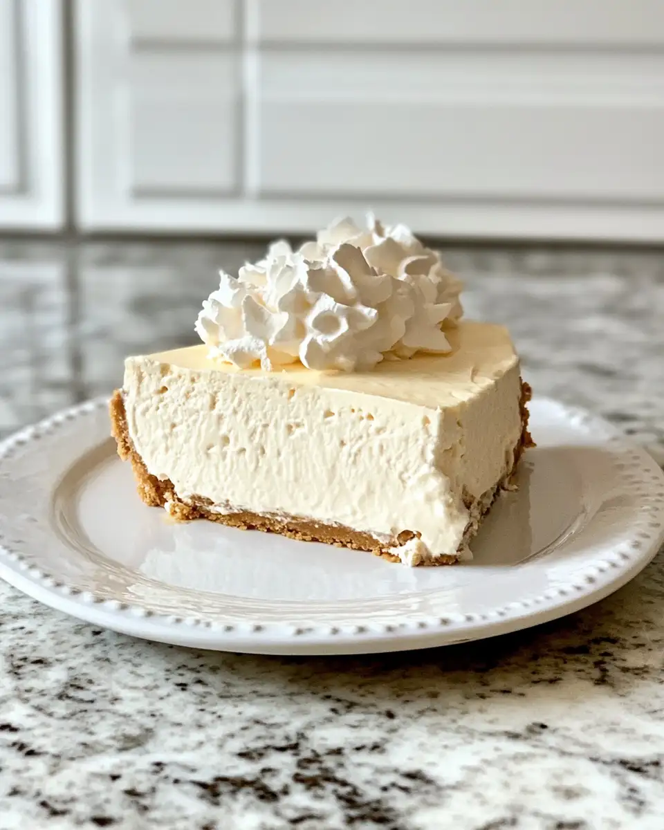 Final dish - Effortless Elegance: No Bake Classic Woolworth Cheesecake Delight