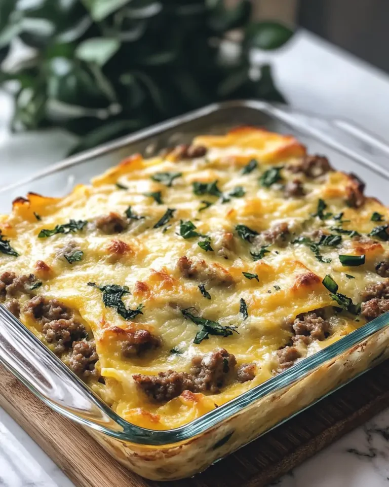 Fluffy Meets Savory: Discover the Ultimate Pancake Sausage Casserole Delight - Featured Image