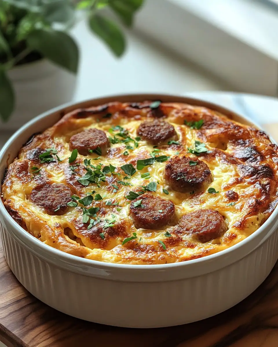 Ultimate Pancake Sausage Casserole: A Breakfast Game-Changer 6 Final dish - Ultimate Pancake Sausage Casserole: A Breakfast Game-Changer