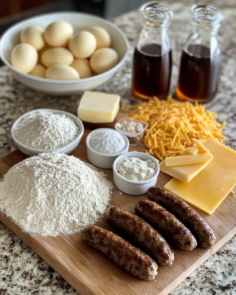 Ultimate Pancake Sausage Casserole: A Breakfast Game-Changer 4 Ingredients for Ultimate Pancake Sausage Casserole: A Breakfast Game-Changer