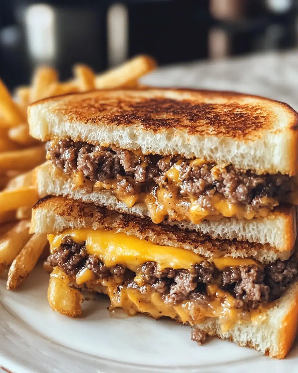 Final dish - Irresistible Patty Melts with Secret Sauce That Will Elevate Your Burger Game