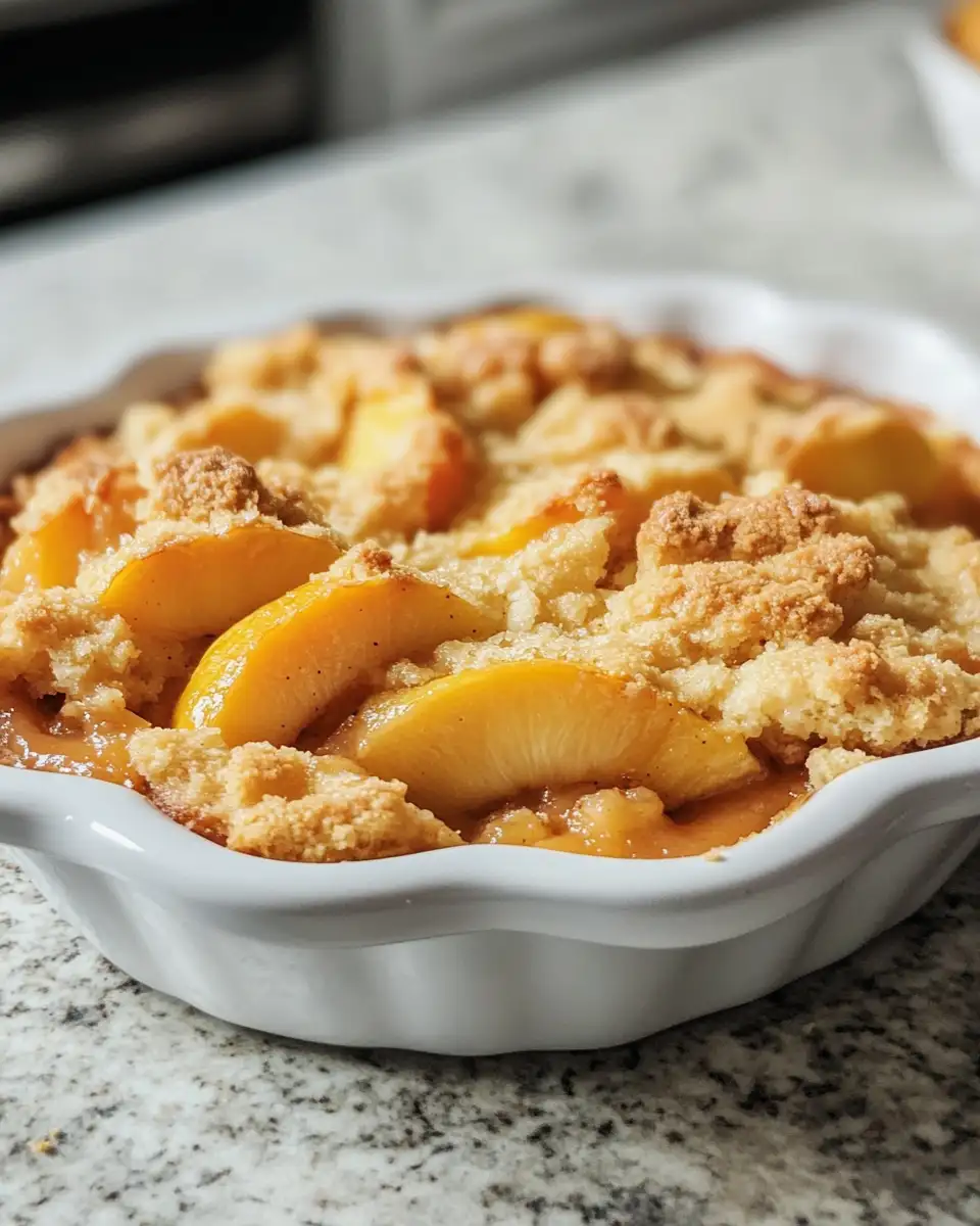 Peach Cobbler Yum: A Sweet Southern Delight Bursting with Flavor - Featured Image