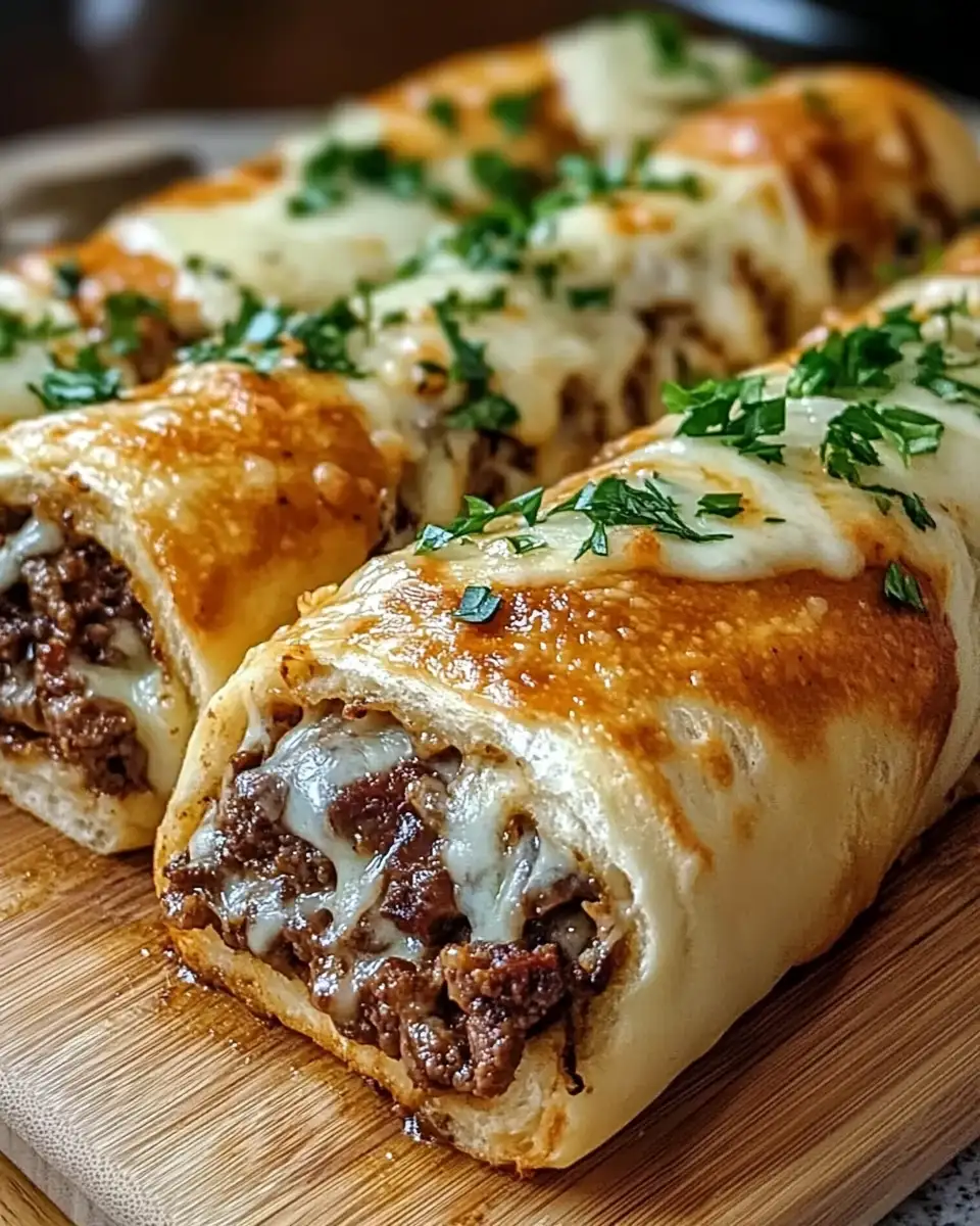 Irresistible Philly Cheesesteak Stuffed Cheesy Breadsticks Delight - Featured Image