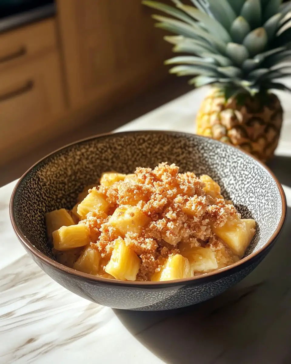 Unleash Tropical Delight with Pineapple Crunch 6 Final dish - Unleash Tropical Delight with Pineapple Crunch