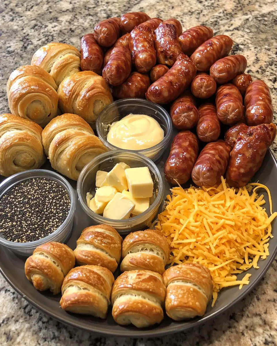Irresistible Pull Apart Pigs in a Blanket: The Ultimate Party Snack 4 Ingredients for Irresistible Pull Apart Pigs in a Blanket: The Ultimate Party Snack