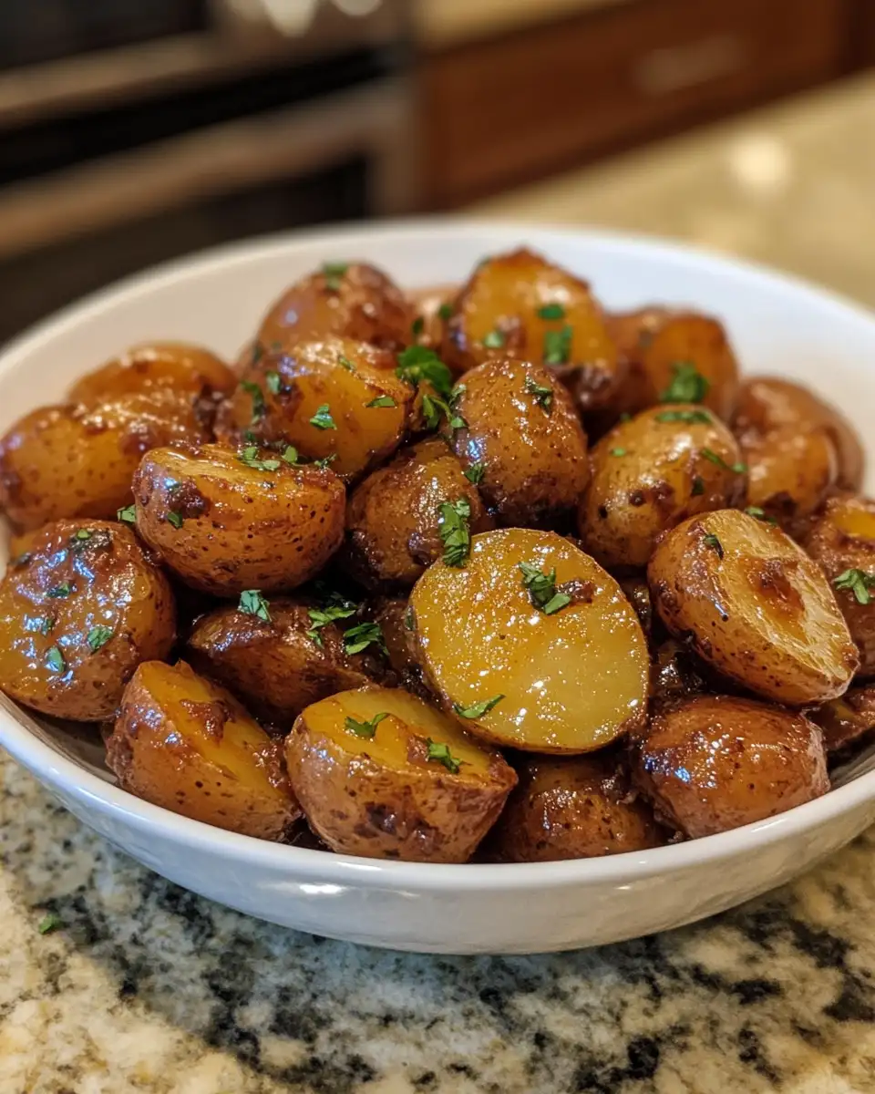 Slow Cooker Magic: Transform Raw Baby Potatoes into a Delicious Delight 6 Final dish - Slow Cooker Magic: Transform Raw Baby Potatoes into a Delicious Delight