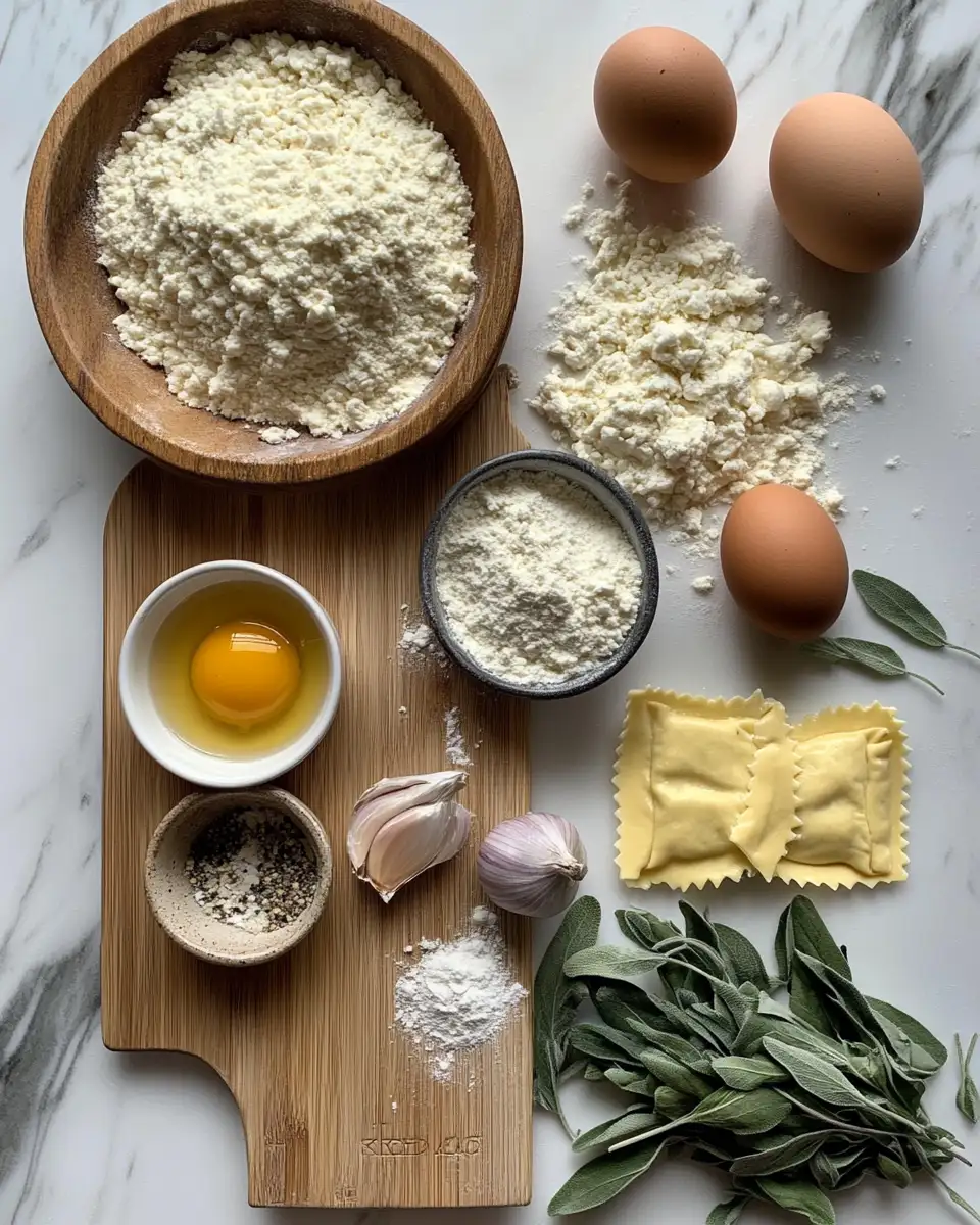 Ingredients for Ravioli Recipe: Crafting Perfect Pillows of Pasta Heaven