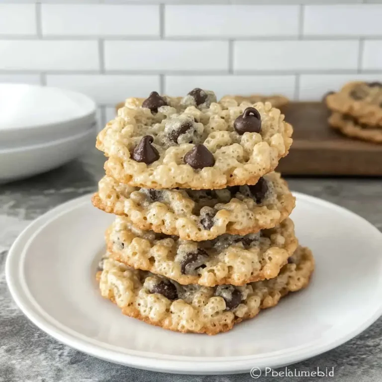 Irresistible Crunch: Rice Krispie Chocolate Chip Cookies Delight - Featured Image
