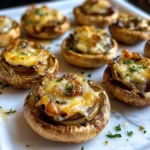 Irresistible Savory Bites: Caramelized Onion and Gruyère Stuffed Mushrooms - Featured Image