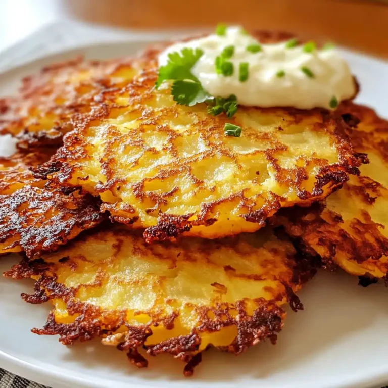 Crispy Delights: Discover the Magic of Savory German Potato Pancakes - Featured Image