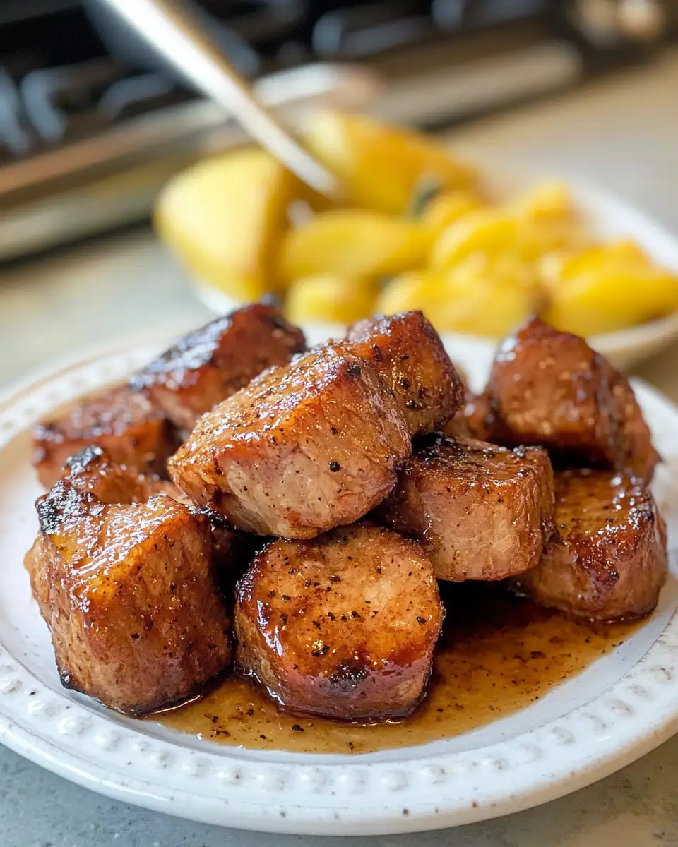 Irresistible Savory Smoked Pork Bites: A Flavor Explosion - Featured Image