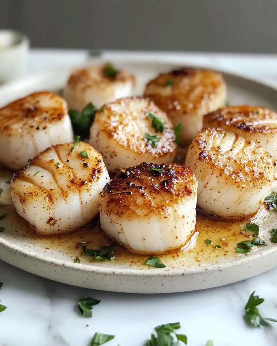 Final dish - Spice Up Your Dinner: Seared Scallops with Cajun Flair