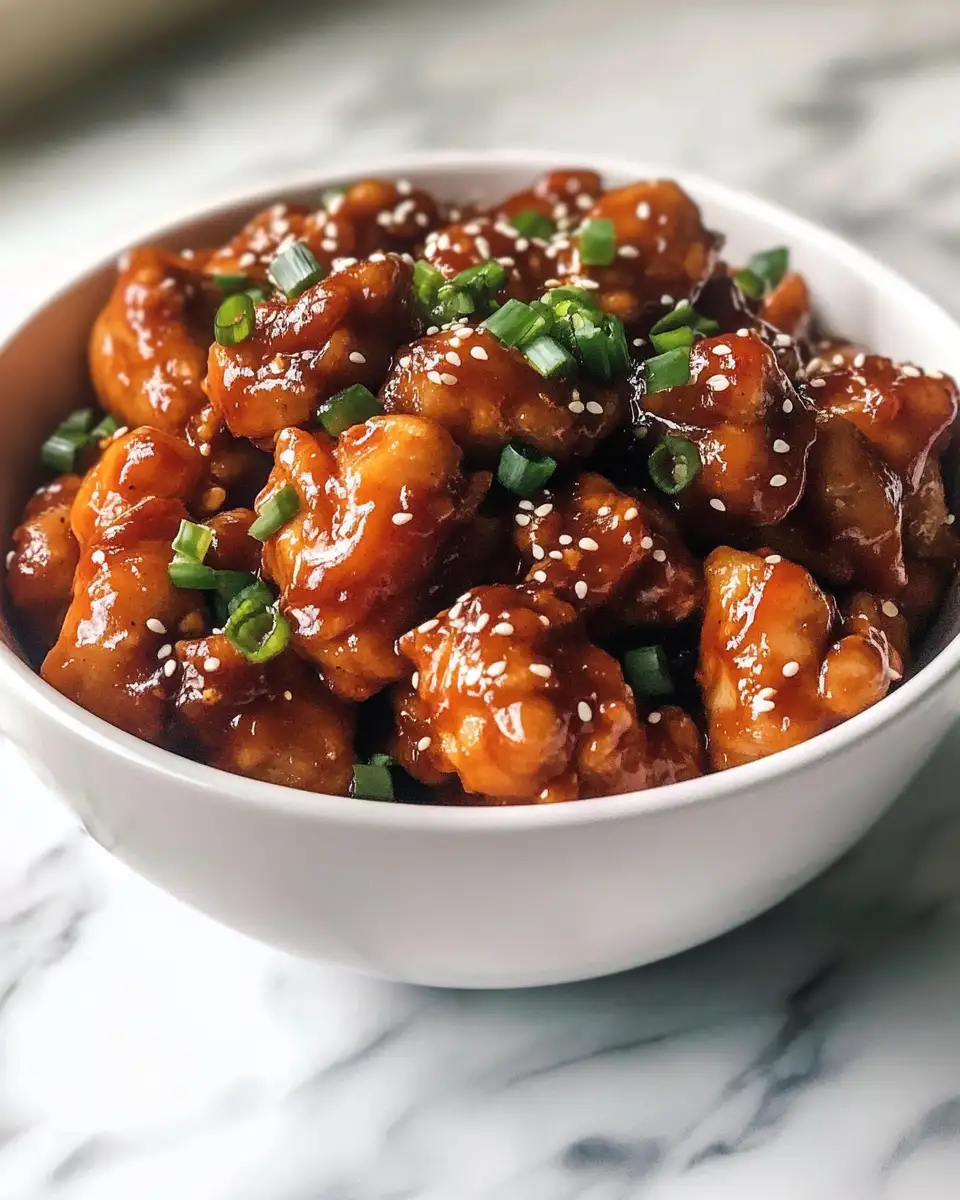 Final dish - Slow Cooker Korean BBQ Chicken: A Flavorful Feast Made Effortlessly