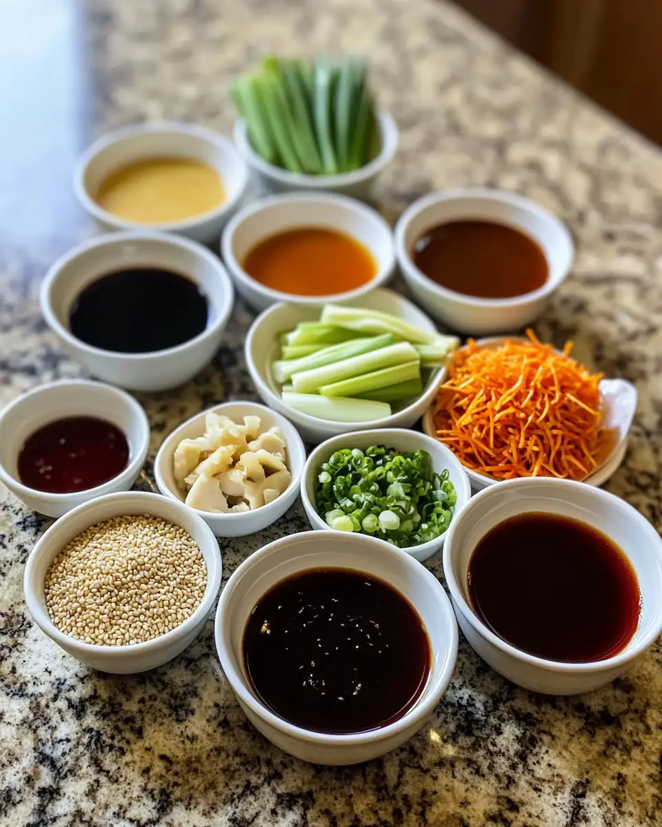 Ingredients for Slow Cooker Korean BBQ Chicken: A Flavorful Feast Made Effortlessly