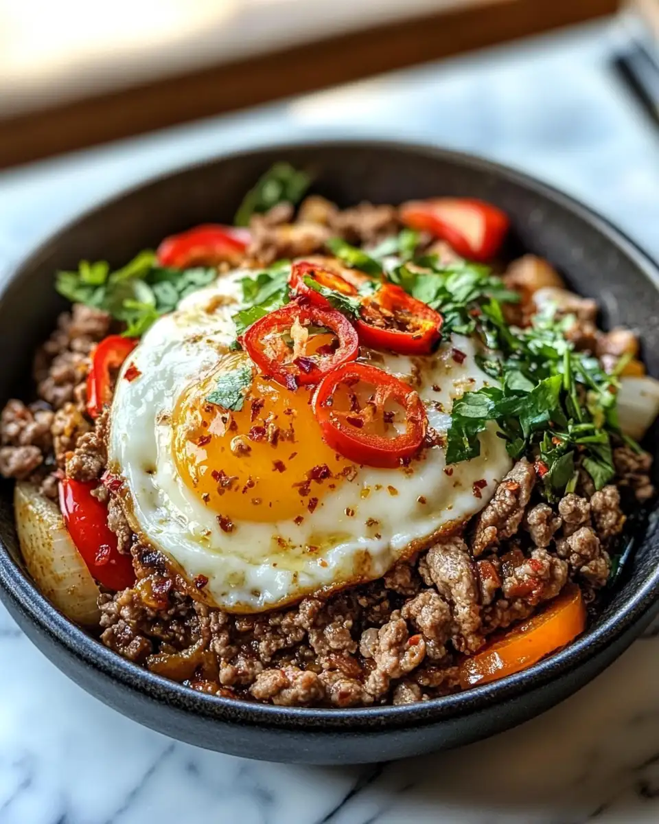 Final dish - Spice Up Your Breakfast with Filipino Chili Oil Sinangag