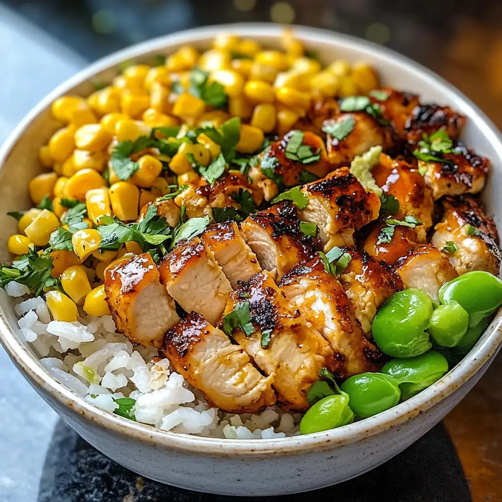 Savor the Flavor: Street Corn Chicken Rice Bowl Delight - Featured Image