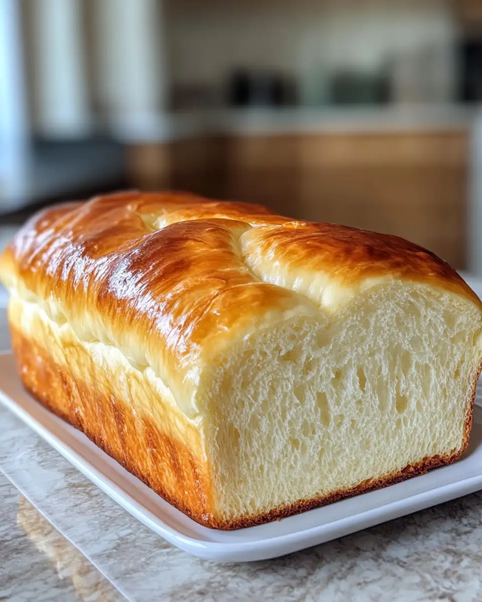 Final dish - Heavenly Sweetness: Discover the Magic of Condensed Milk Bread